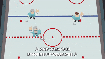 excited hockey GIF by South Park 