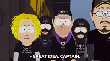 great idea hitting self GIF by South Park 