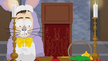 bunny easter GIF by South Park 