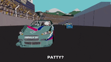 crash race car GIF by South Park 