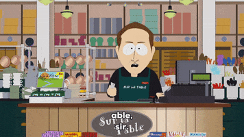 table salt GIF by South Park 