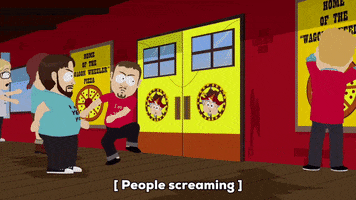 breaking stuff screaming GIF by South Park 
