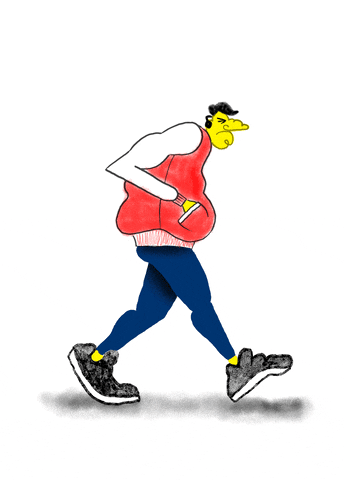 Hip Hop Illustration GIF by Bruno Lisboa