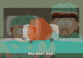kenny mccormick bed GIF by South Park 