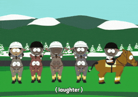 horse helmet GIF by South Park 