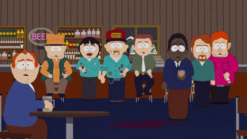 shocked bar GIF by South Park 
