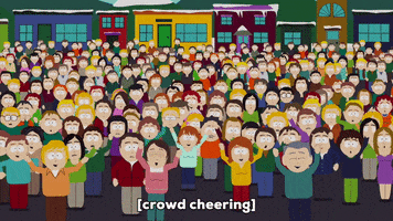 Clapping Cheering GIF by South Park