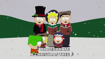 kyle broflovski christmas GIF by South Park 