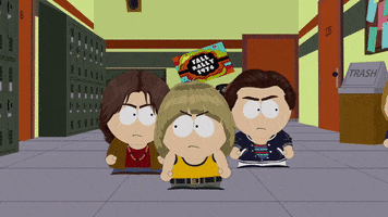 friends moving GIF by South Park 