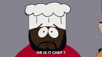 shocked chef GIF by South Park 