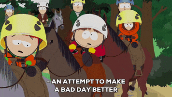 eric cartman horses GIF by South Park 