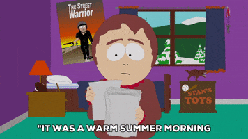 reading sharon marsh GIF by South Park 
