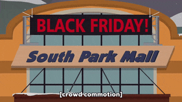 Black Friday Fighting GIF by South Park