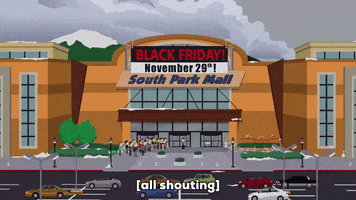 shopping fighting GIF by South Park 
