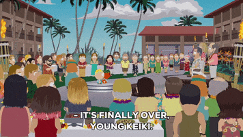 butters stotch vacation GIF by South Park 