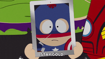 stan marsh gold GIF by South Park 