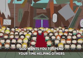 preacher convincing GIF by South Park 