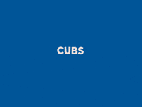 Cubs Flythe W GIF - Cubs Flythe W - Discover & Share GIFs