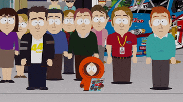 looking on kenny mccormick GIF by South Park 