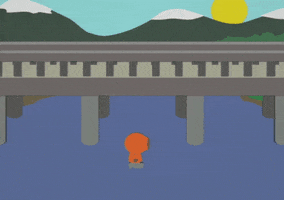 jumping kenny mccormick GIF by South Park 