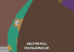 blanket pajamas GIF by South Park 