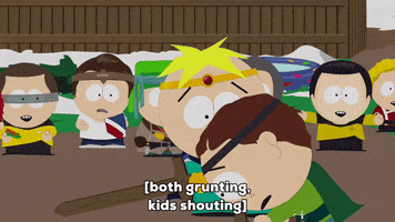 butters stotch kyle GIF by South Park 