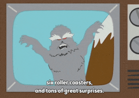angry monster GIF by South Park 