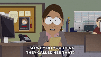 office questions GIF by South Park 