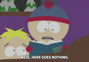 stan marsh book GIF by South Park 