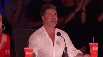 simon cowell bunny ears GIF by America's Got Talent