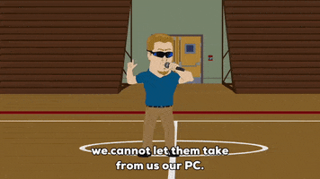 mad pc principal GIF by South Park 
