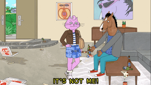 I Hate People GIF by BoJack Horseman Season 3 - Find & Share on GIPHY