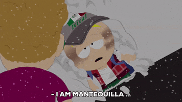 laying butters stotch GIF by South Park 