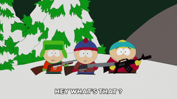 scared eric cartman GIF by South Park