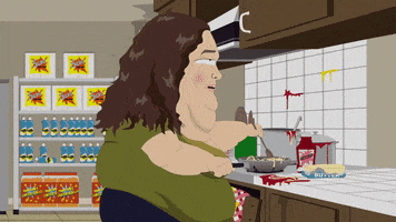 pig dinner GIF by South Park 