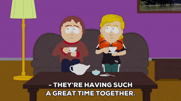 tea sitting GIF by South Park 