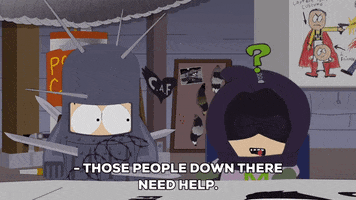 angry costumes GIF by South Park 