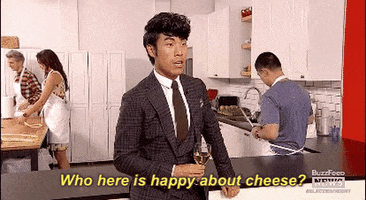 Presidential Election Who Here Is Happy About Cheese GIF by Election 2016