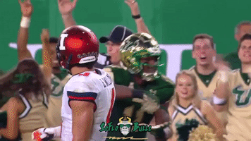 Whip It Touchdown GIF by SoFloBulls