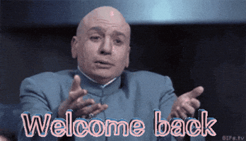 Welcome Back GIF by reactionseditor