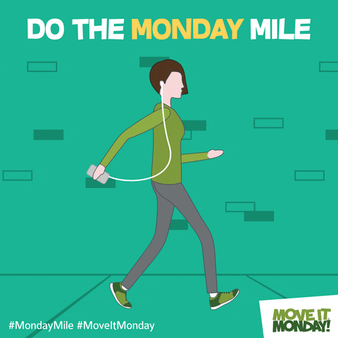 Exercise Walk GIF by Move It Monday