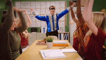 People Cheering GIFs - Get the best GIF on GIPHY