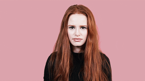 Madelaine Petsch omg shocked surprised oh my god GIF
