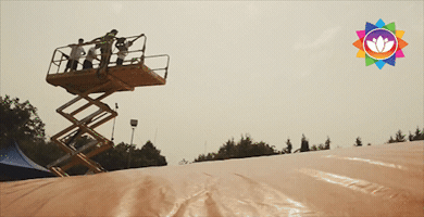 ermitikos girl jump flip public GIF