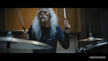 Run GIF by Foo Fighters
