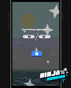 adoregames zombies dude PvP arcade game GIF