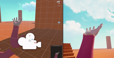 stevecrse unity gamedev clipping GIF