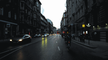 mezitlab night bike city lights GIF