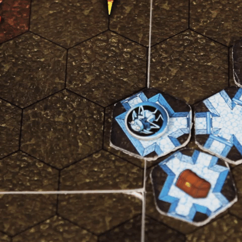 TinHatGames dungeon boardgame dungeondigger GIF