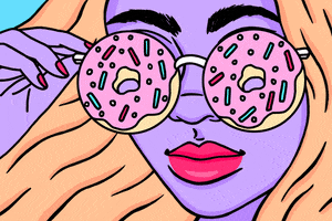 Donuts GIF by GIPHY Studios Originals